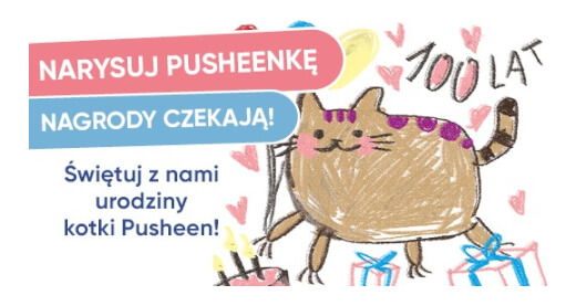 Konkurs rysunkowy z okazji urodzin Pusheenki