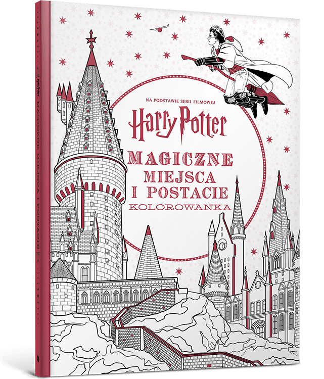 Harry Potter. Kolorowanka. Magiczne miejsca i postacie