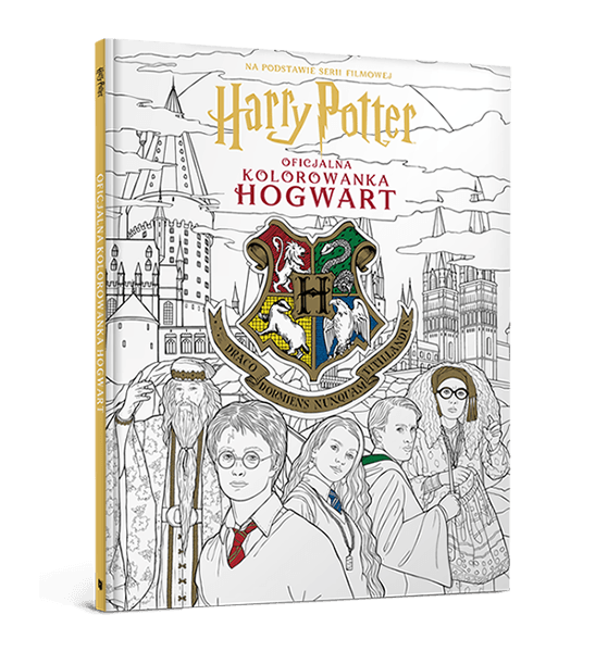 Harry Potter. Oficjalna kolorowanka. Hogwart