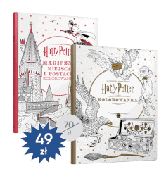 Zestaw dwóch kolorowanek z uniwersum Harry’e...
