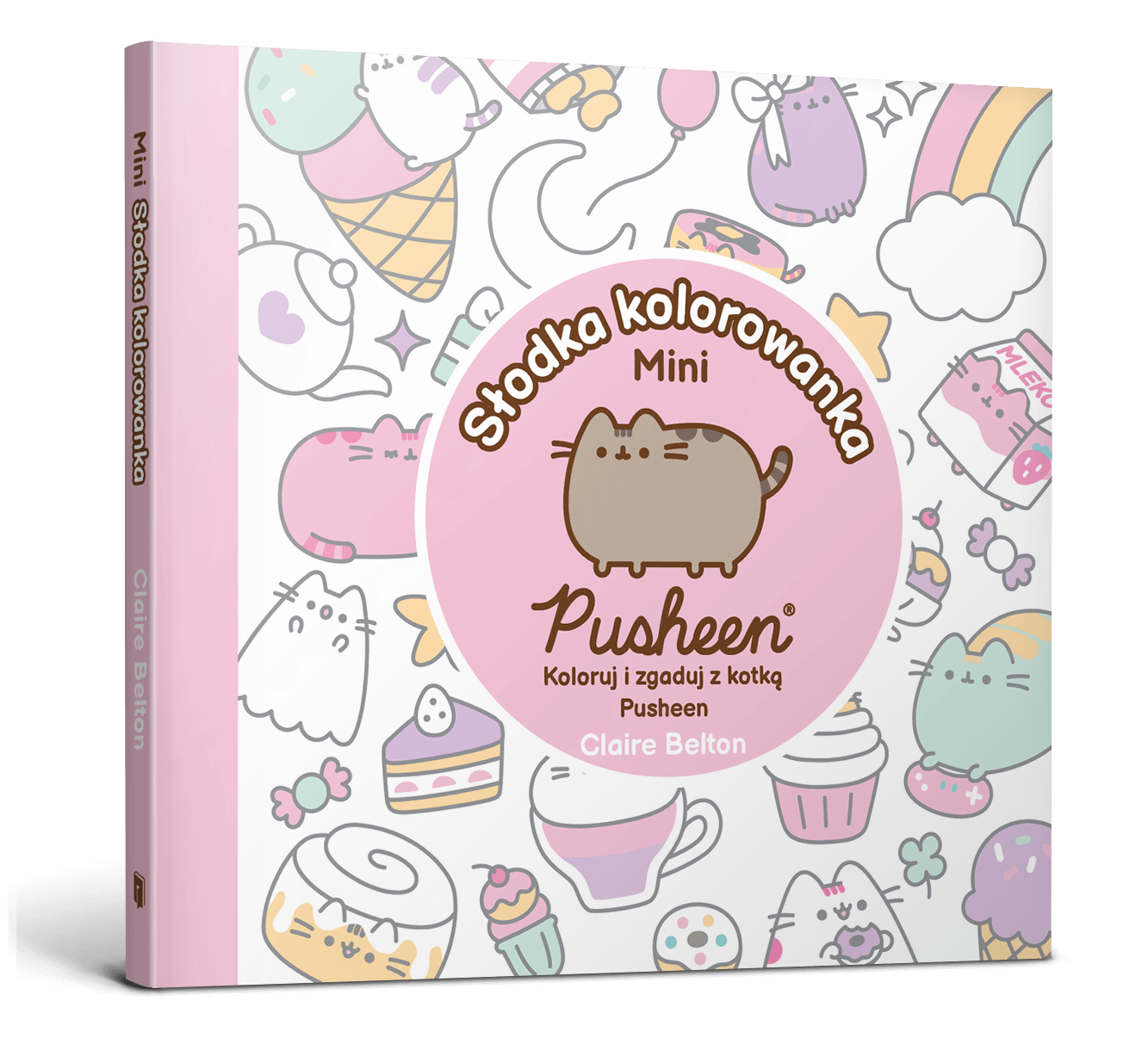 Słodka minikolorowanka Pusheen