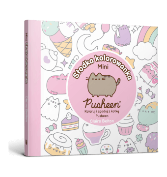 Słodka minikolorowanka Pusheen