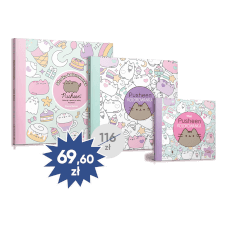  Zestaw trzech kolorowanek Pusheen