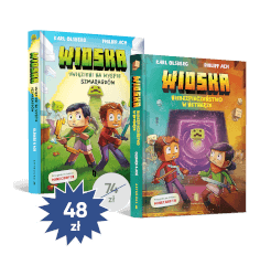 Zestaw pierwszego i drugiego tomu serii  Wioska