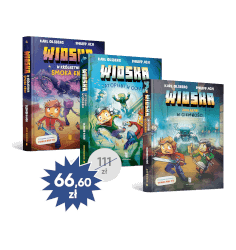 Zestaw trzech tomów serii Wioska